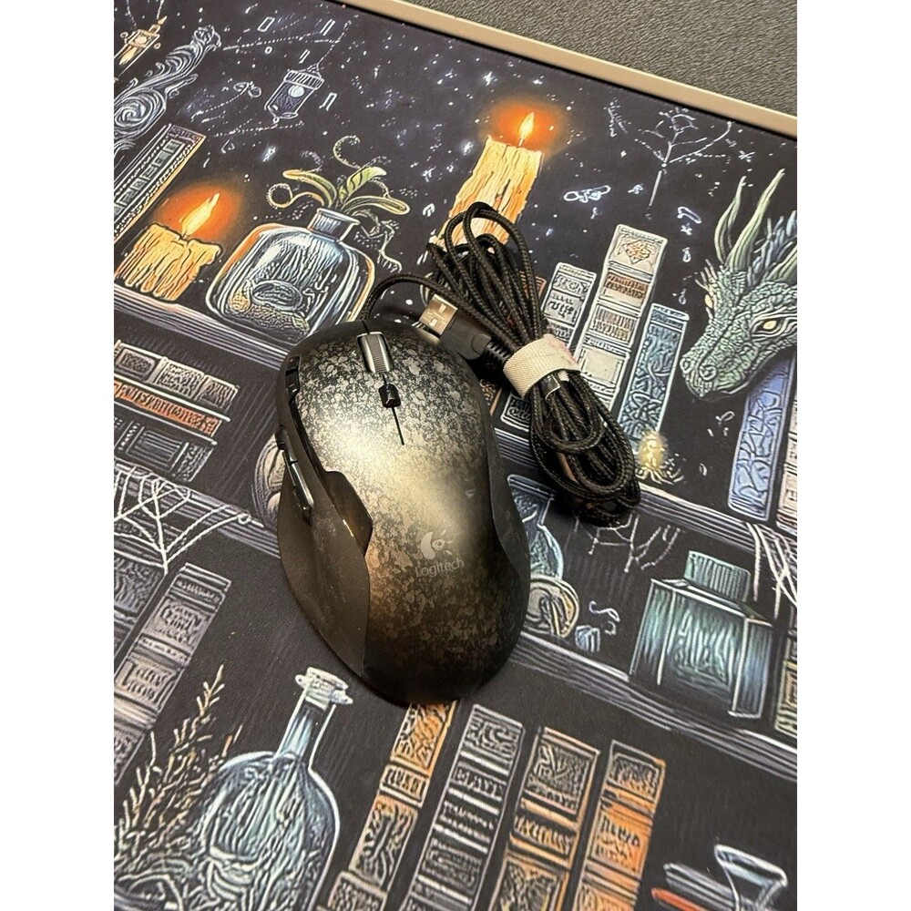 Logitech G500 Gaming Mouse Wired With Weights - Tested/Working